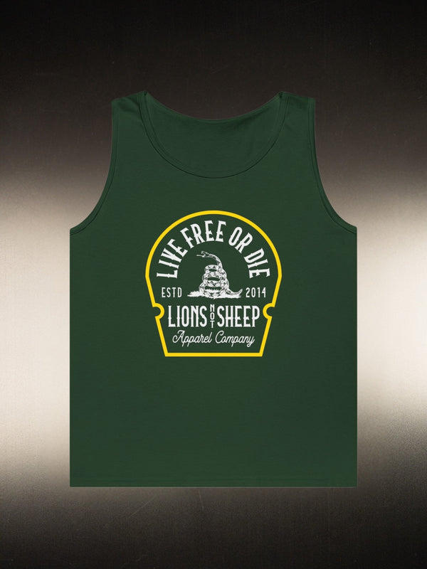 Lions Not Sheep "Live Free or Die" Tank