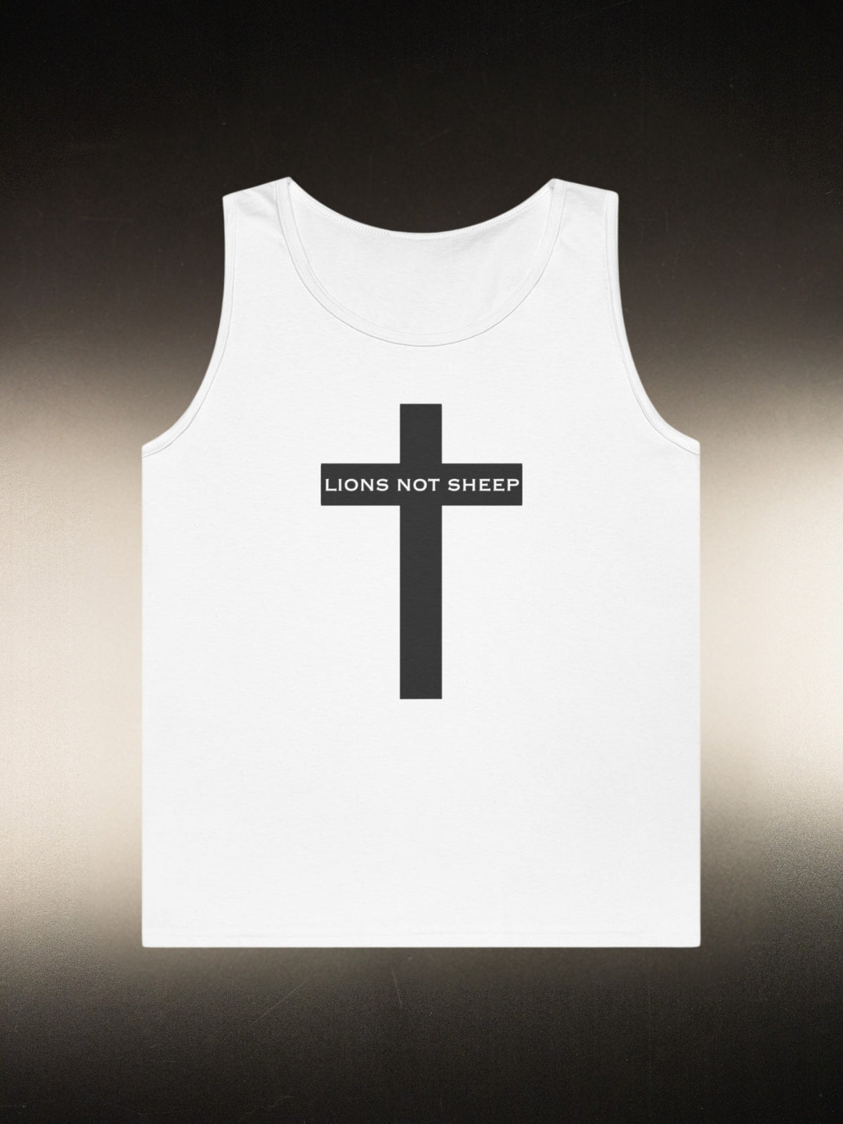 Lions Not Sheep &quot;Cross&quot; Tank
