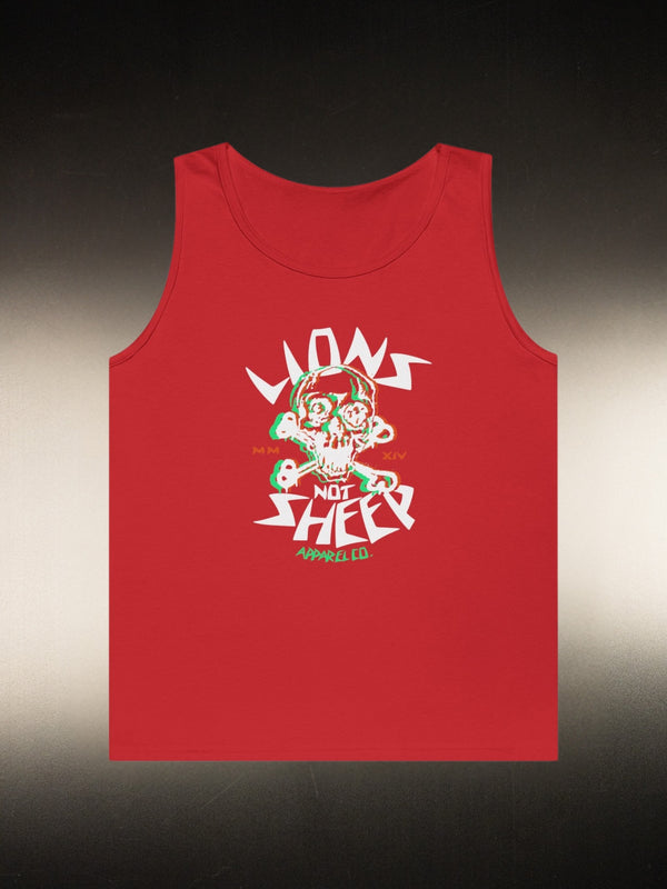 Lions Not Sheep "Glitch Skull" Tank