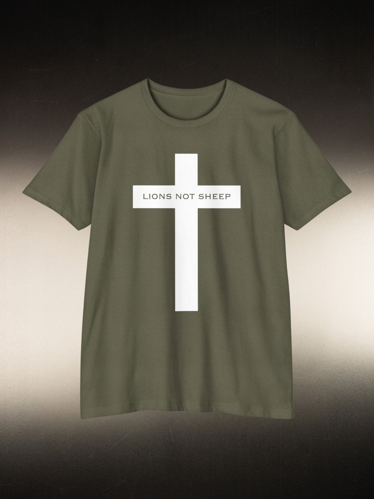 Lions Not Sheep “Cross” Tee