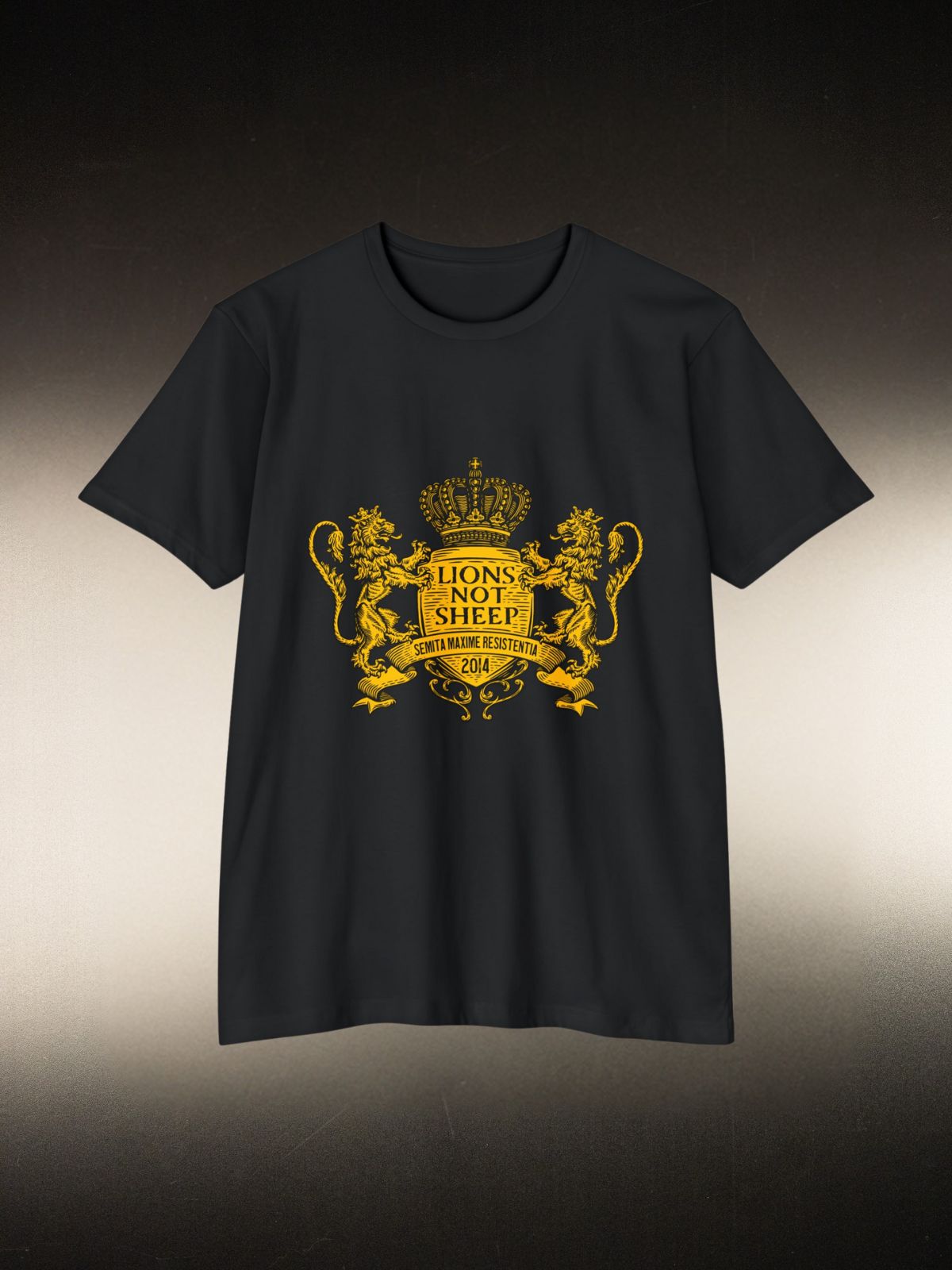 Lions Not Sheep “Coat of Arms” Tee