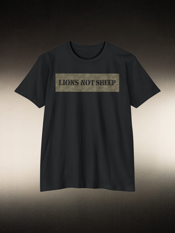 Lions Not Sheep “Gunner” Tee