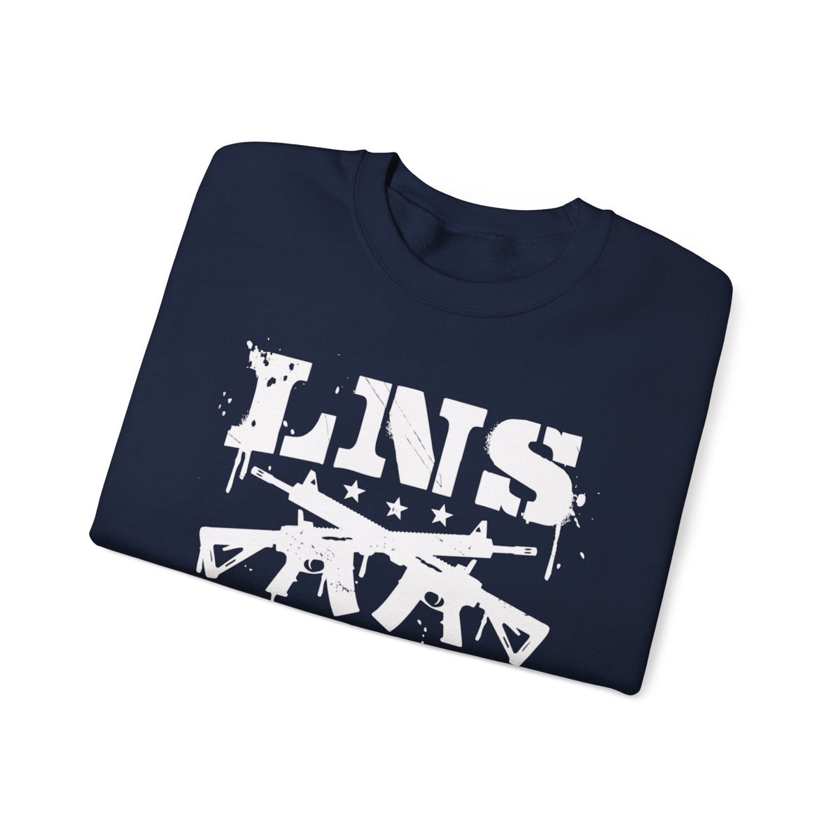 Lions Not Sheep "Crossed Guns" Unisex Crewneck Sweatshirt