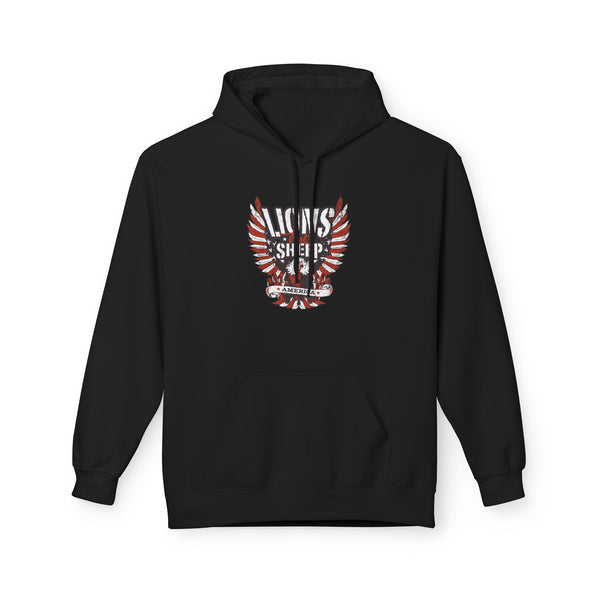 Lions Not Sheep "America" Softstyle Fleece Hoodie