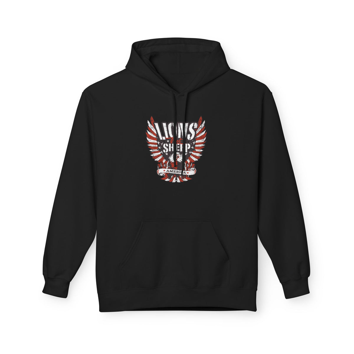 Lions Not Sheep "America" Softstyle Fleece Hoodie