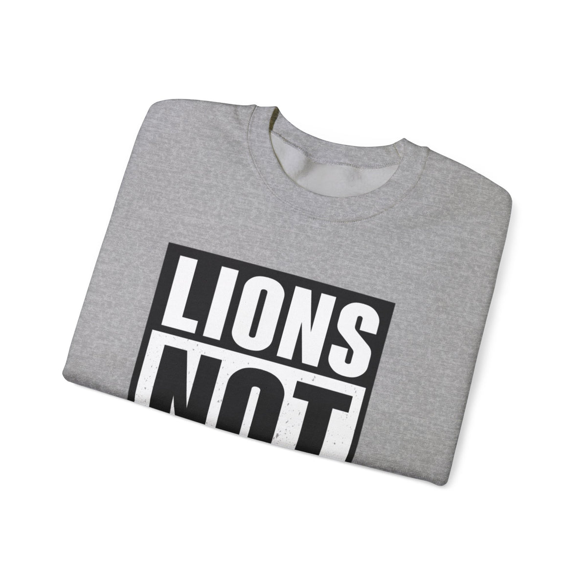 Lions Not Sheep "Straight Outta" Unisex Crewneck Sweatshirt
