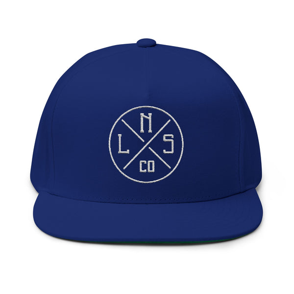 Lions Not Sheep "Icon" Flat Bill Hat - Dark Version Old