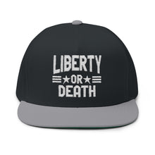 Lions Not Sheep "Liberty or Death" Flat Bill Hat - Dark Version Old