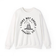 Lions Not Sheep "Don't Tread on Me" Unisex Crewneck Sweatshirt