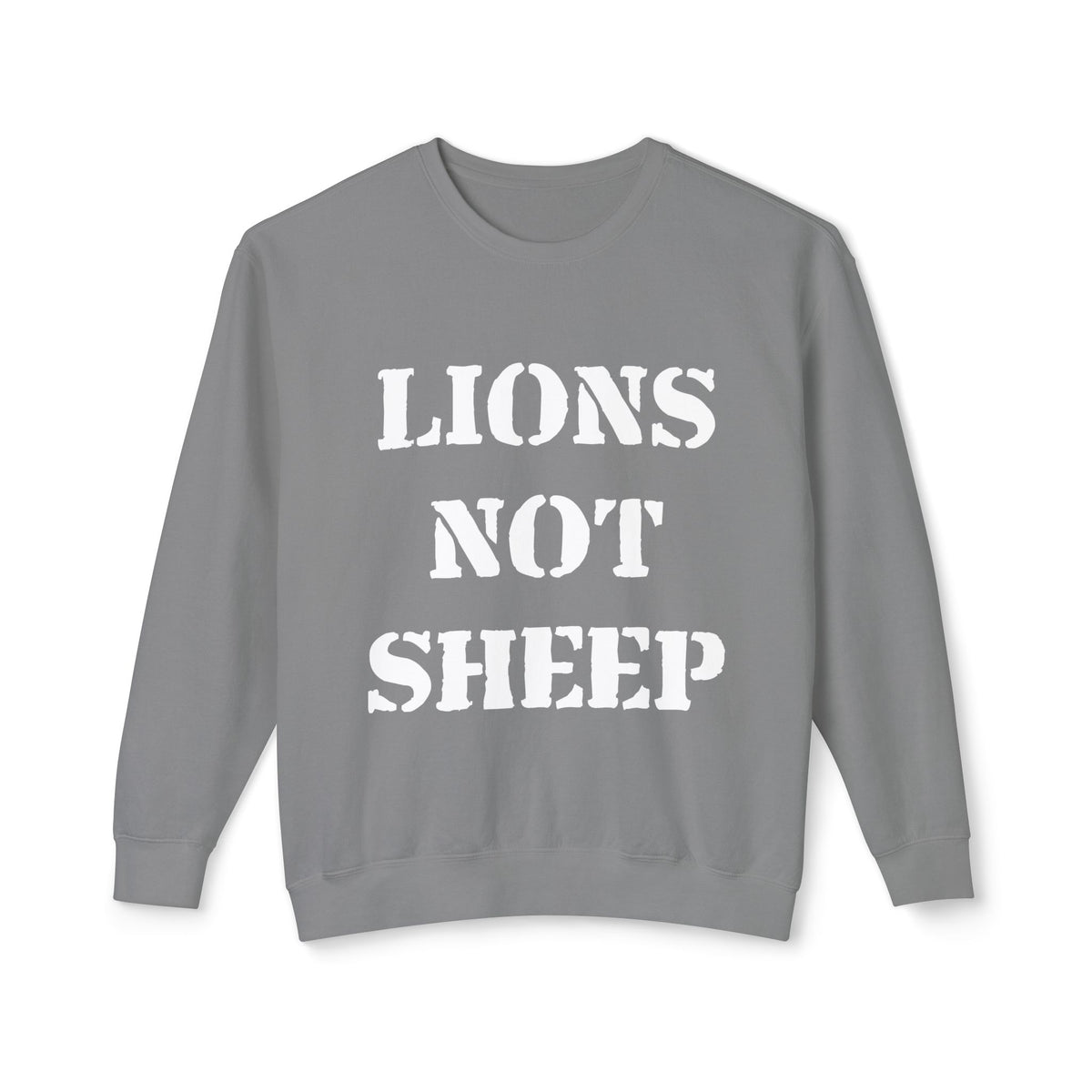 Lions Not Sheep &quot;OG&quot; Unisex Crewneck Sweatshirt
