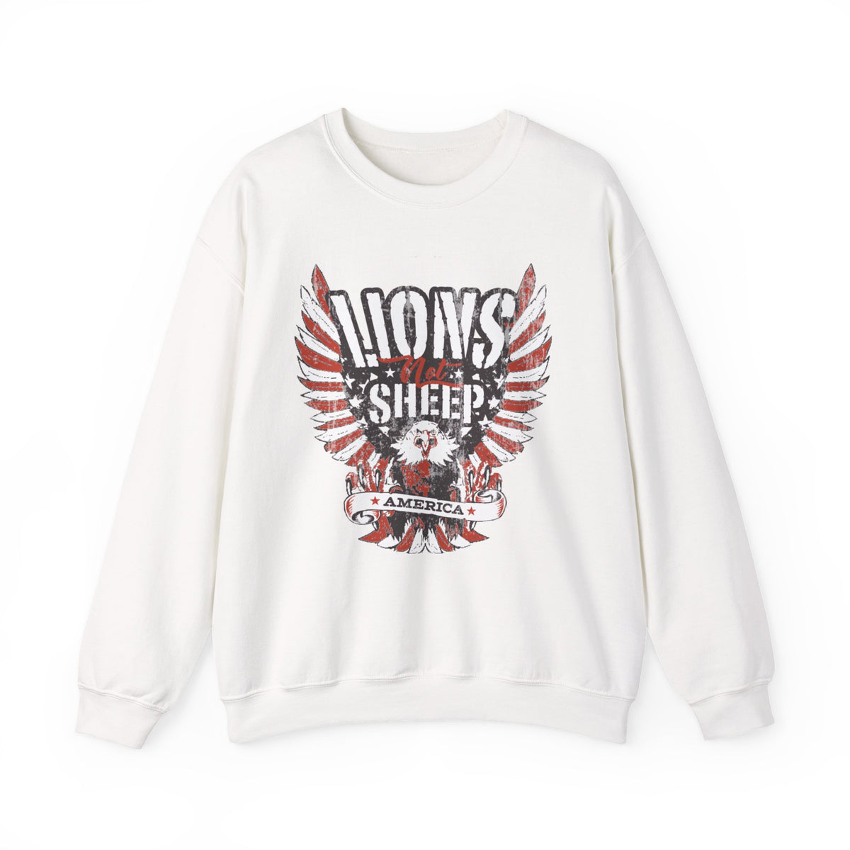 Lions Not Sheep "America" Unisex Crewneck Sweatshirt