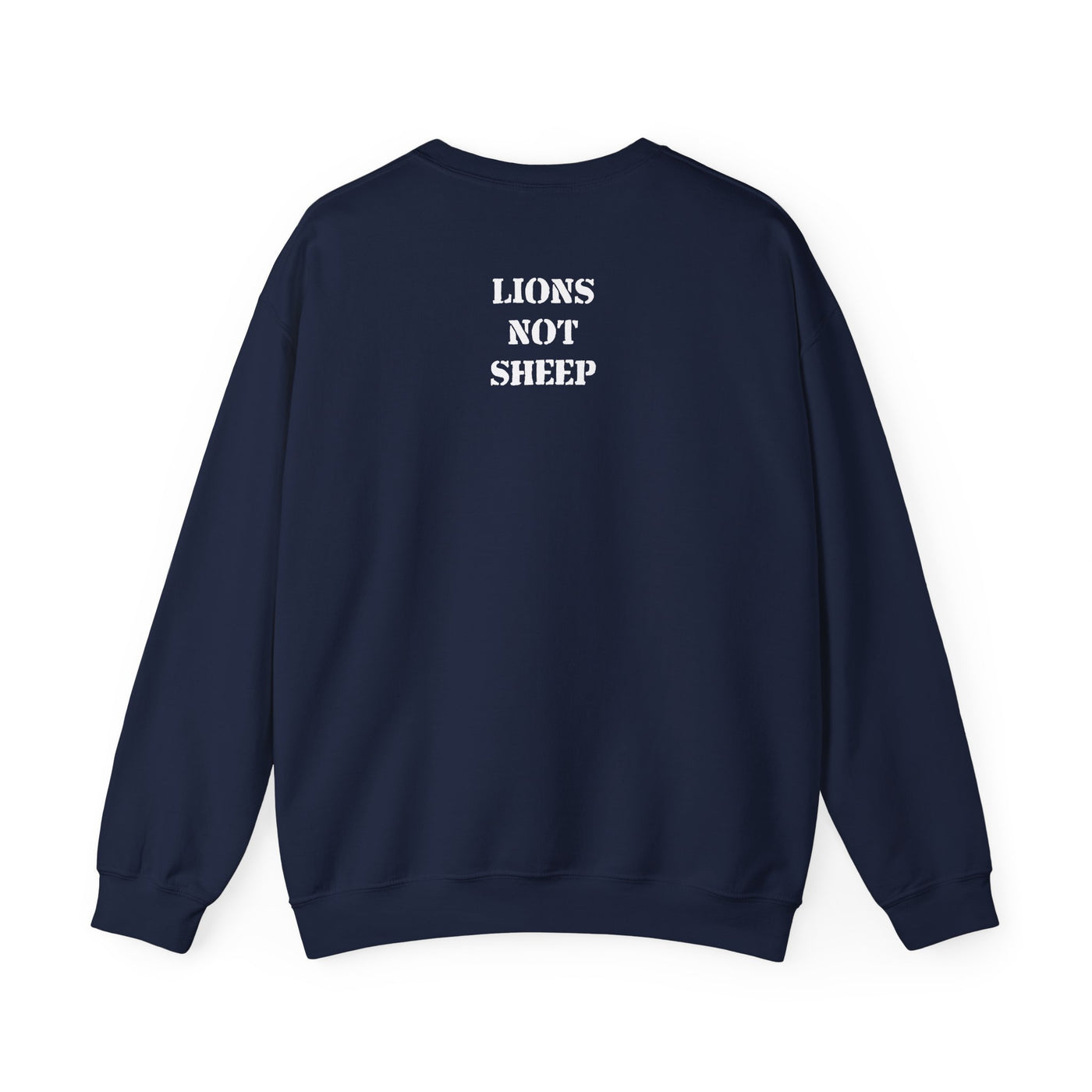 Lions Not Sheep "Free Man" Unisex Crewneck Sweatshirt