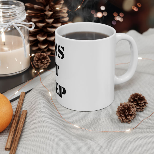 Lions Not Sheep 'OG' White Mug