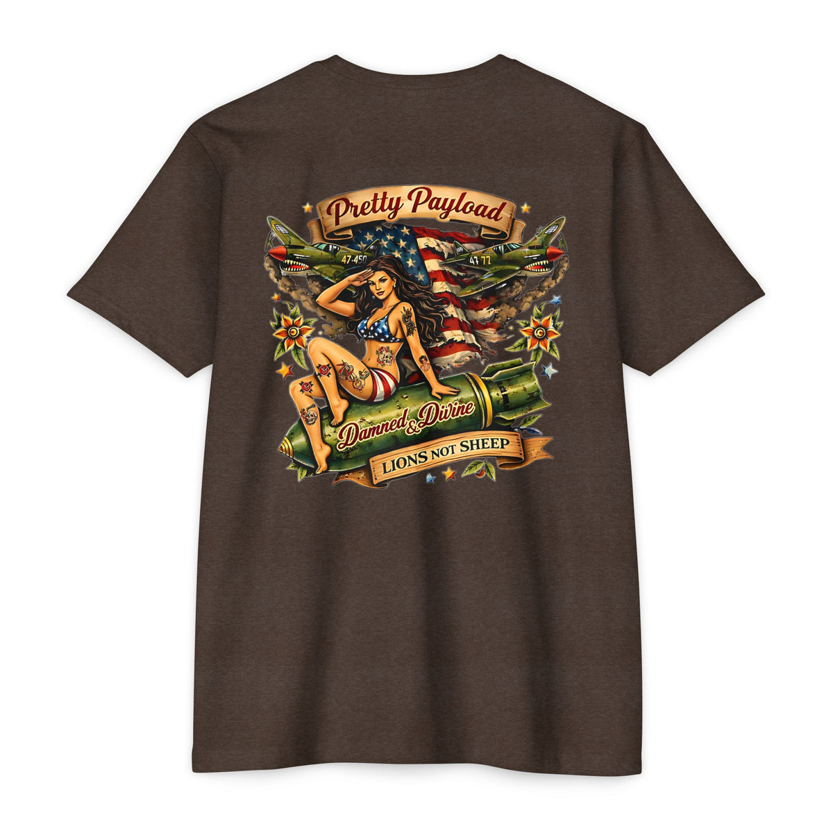 Lions Not Sheep "Pretty Payload" Tee