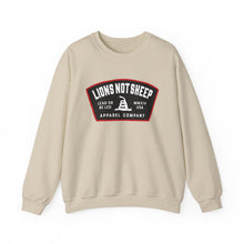 Lions Not Sheep "Lead From the Front" Unisex Crewneck Sweatshirt