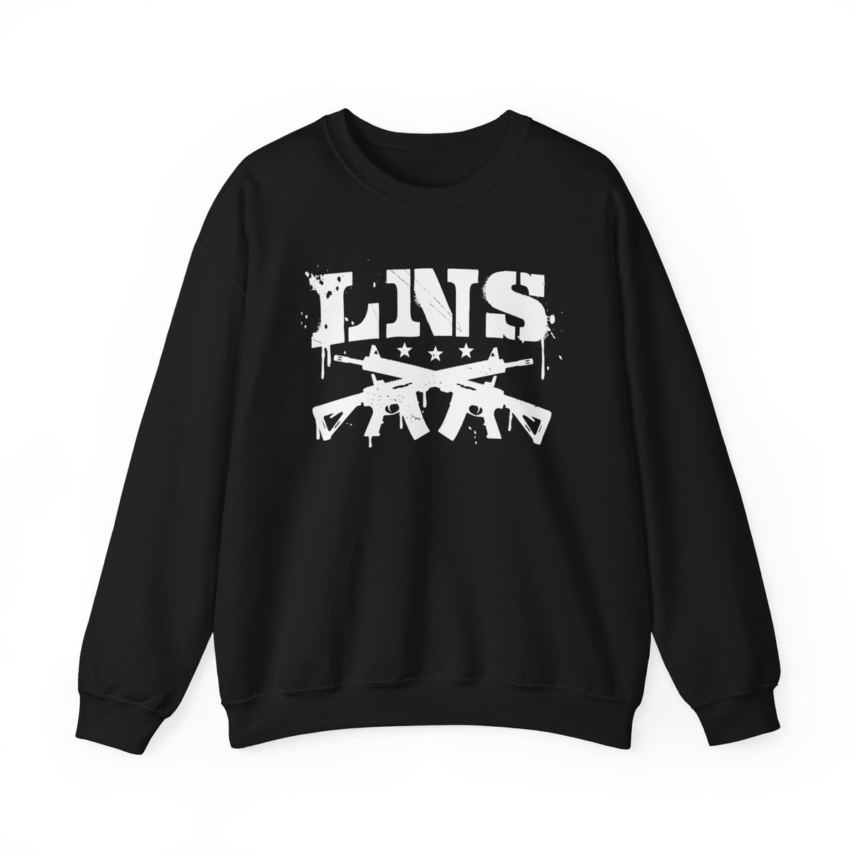 Lions Not Sheep "Crossed Guns" Unisex Crewneck Sweatshirt