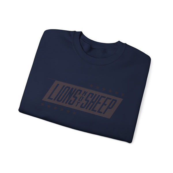 Lions Not Sheep "Brigade" Unisex Crewneck Sweatshirt