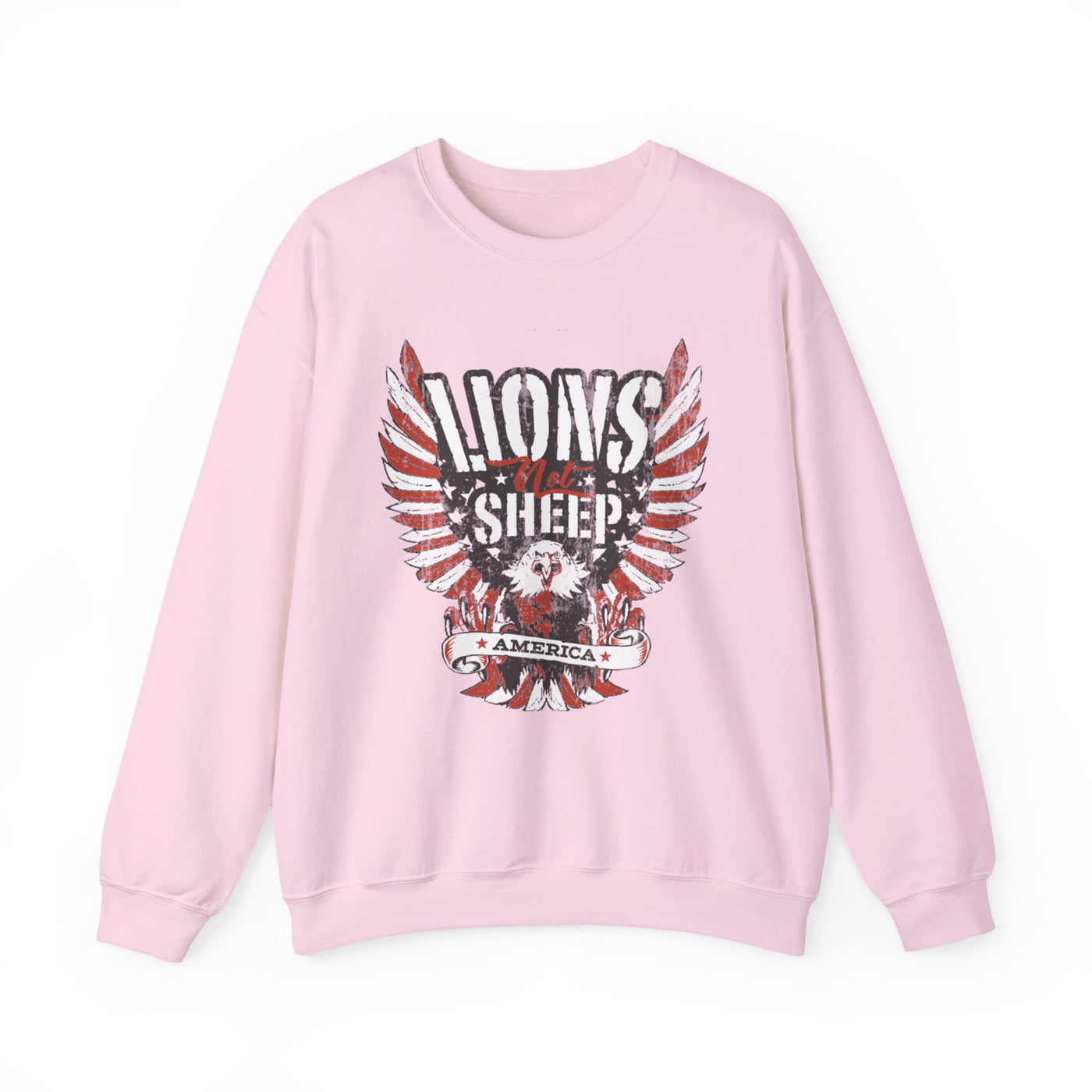 Lions Not Sheep "America" Unisex Crewneck Sweatshirt