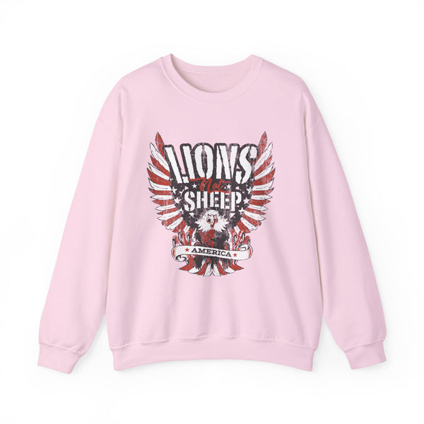 Lions Not Sheep "America" Unisex Crewneck Sweatshirt
