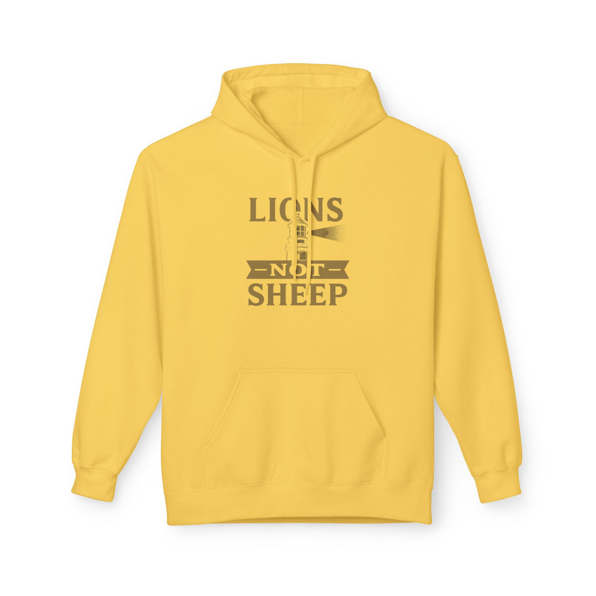 Lions Not Sheep "Watchtower" Softstyle Fleece Hoodie