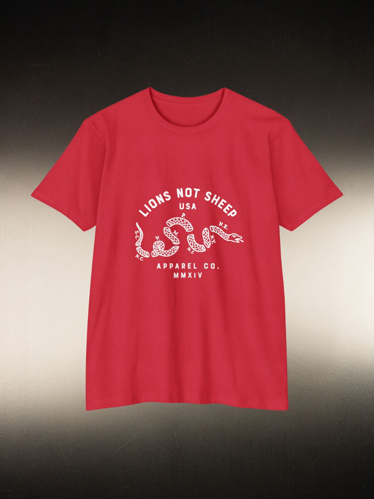 Lions Not Sheep “Vintage Snake” Tee