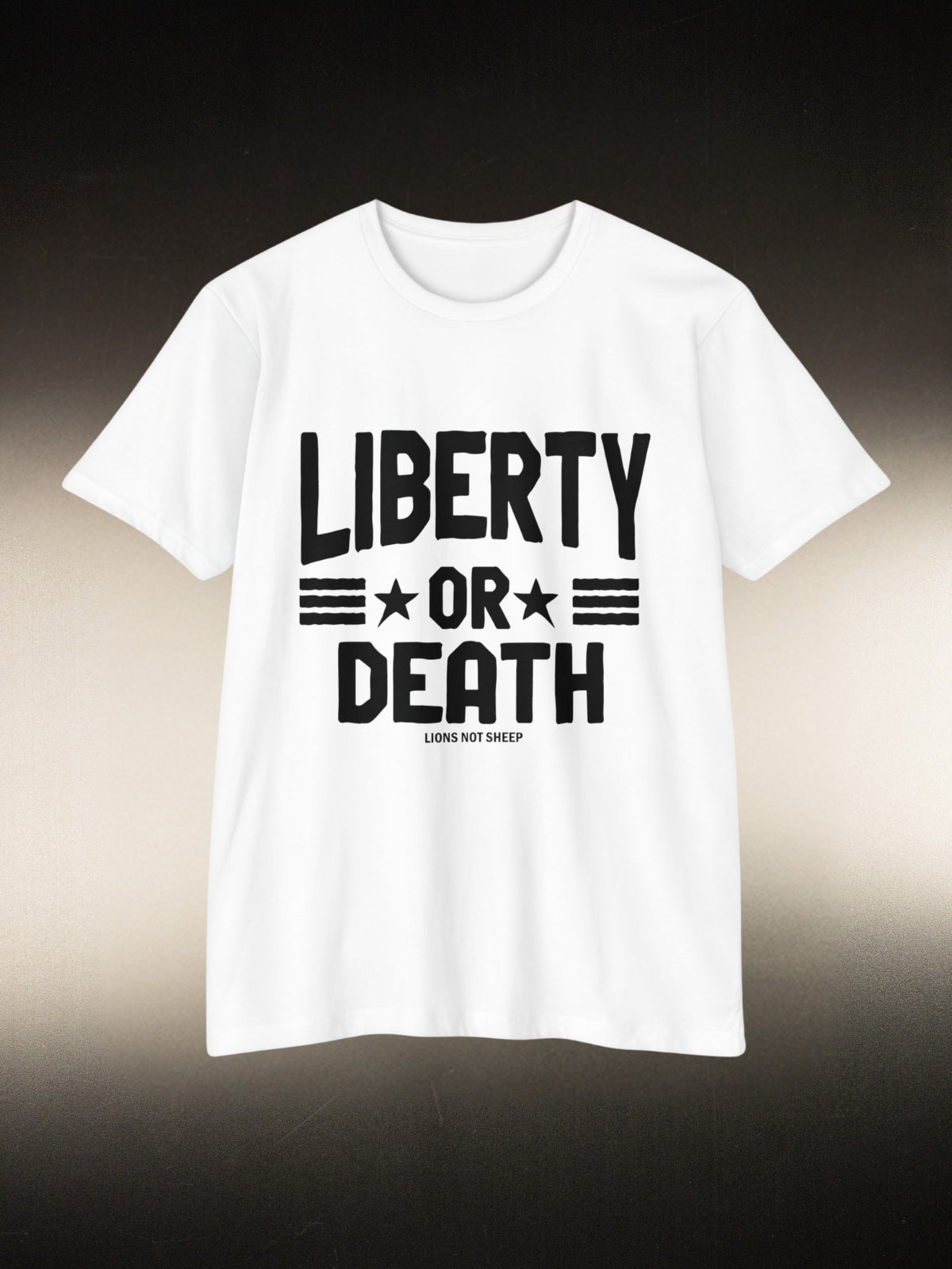 Lions Not Sheep &quot;Liberty or Death&quot; Tee