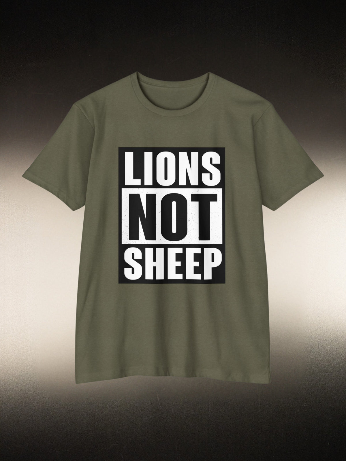 Lions Not Sheep &quot;Straight Outta&quot; Tee