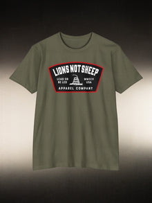 Lions Not Sheep "Lead From the Front" Tee