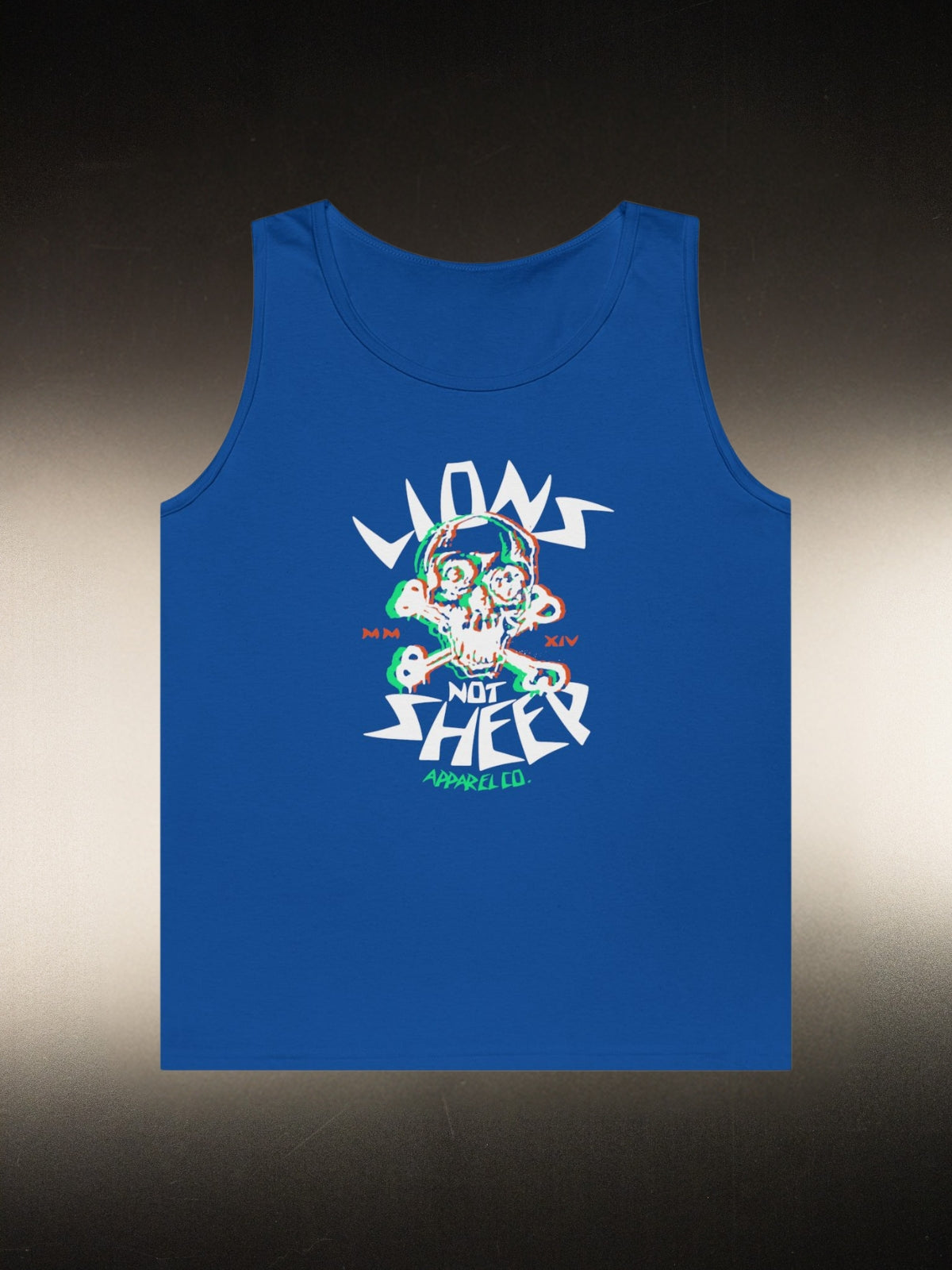 Lions Not Sheep &quot;Glitch Skull&quot; Tank