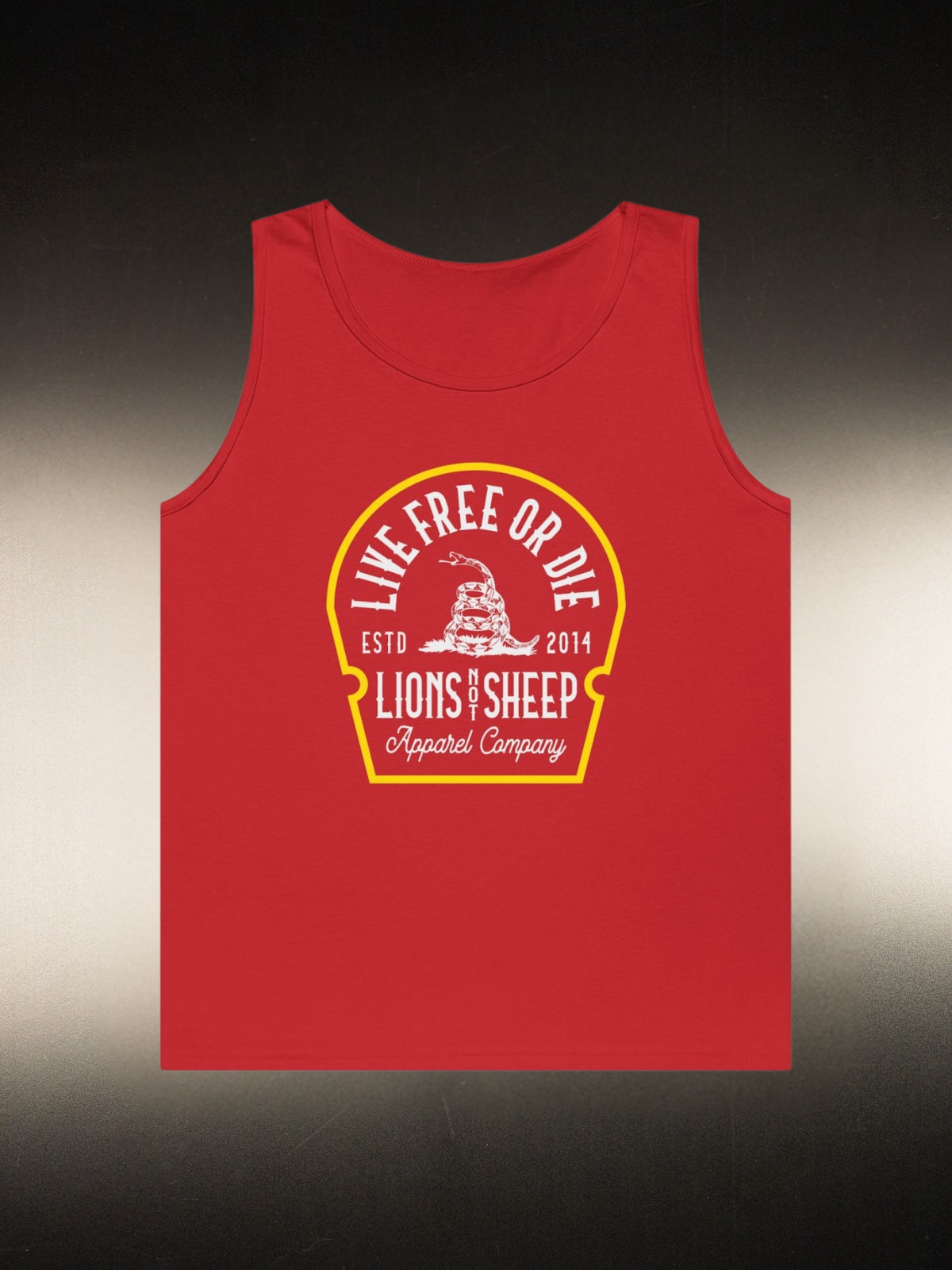 Lions Not Sheep "Live Free or Die" Tank