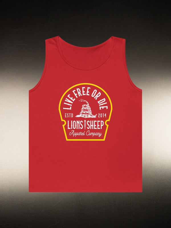 Lions Not Sheep "Live Free or Die" Tank