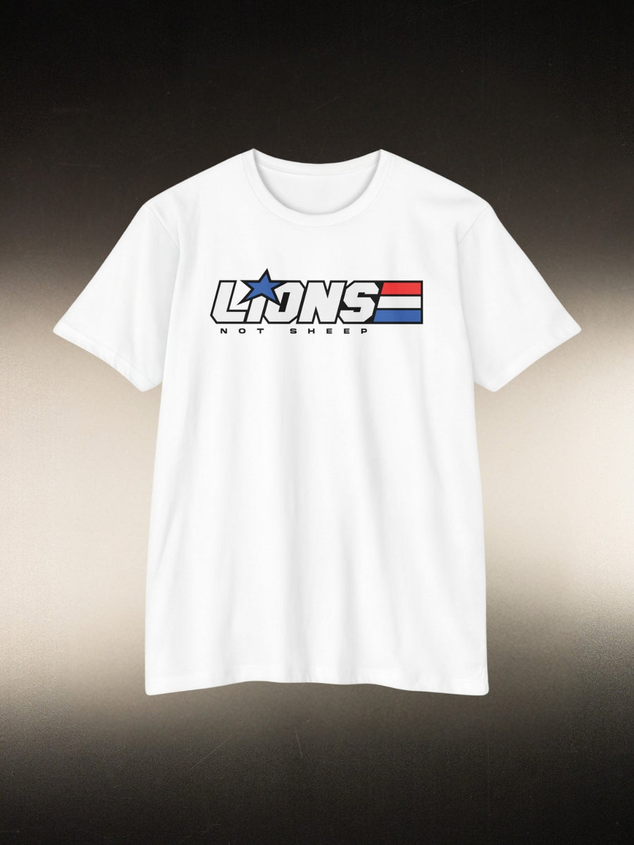 Lions Not Sheep “American Hero” Tee