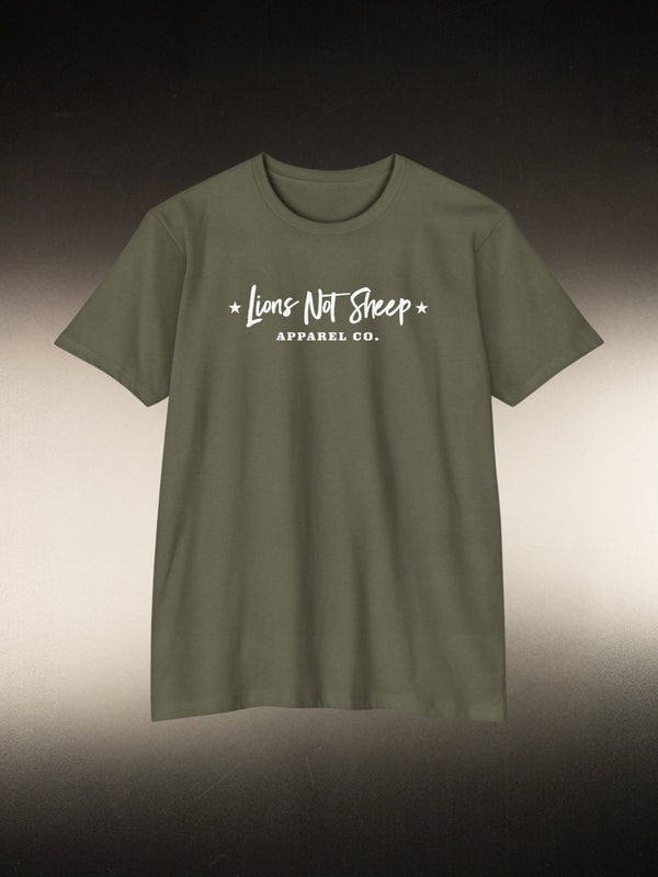 Lions Not Sheep "Apparel Co." Unisex Tee