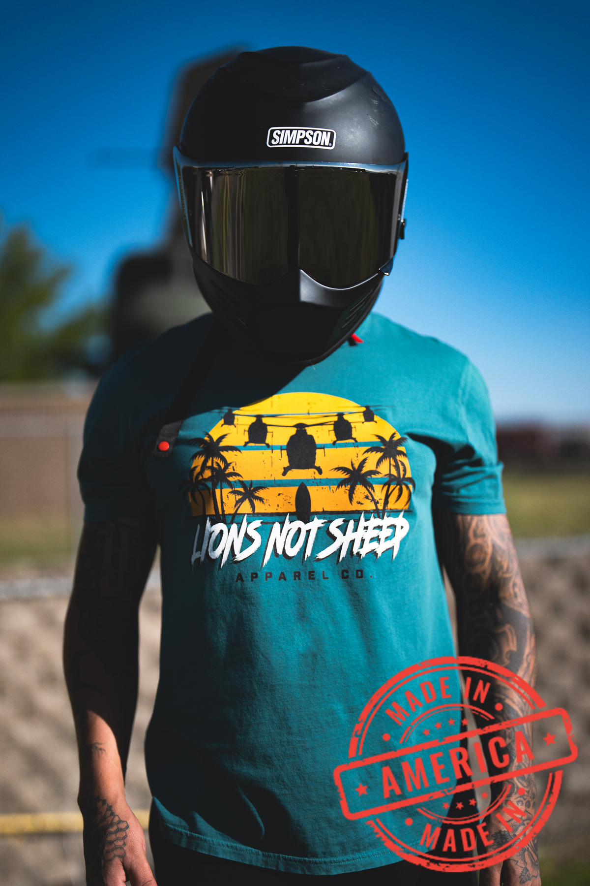 Lions Not Sheep &quot;Fortunate Son&quot; Premium USA Tee - Lions Not Sheep ®