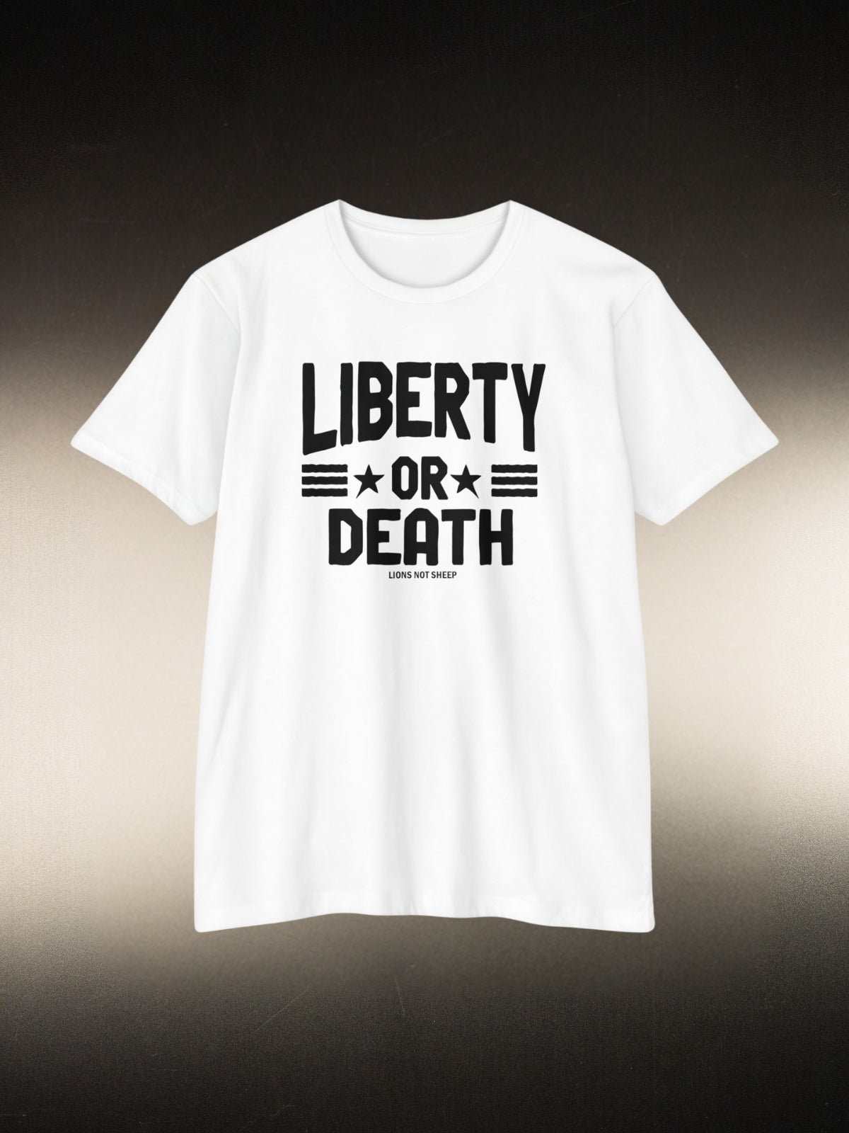 Lions Not Sheep &quot;Liberty or Death&quot; Tee