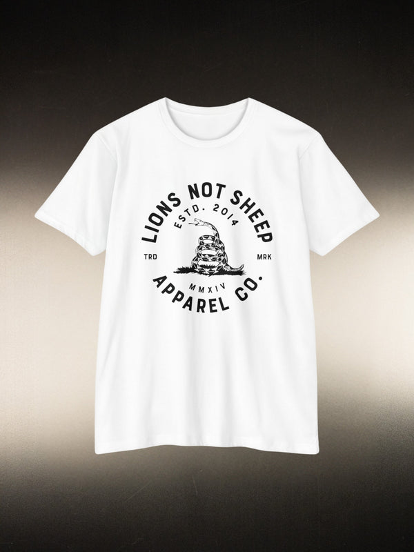 Lions Not Sheep "Don't Tread on Me" Tee