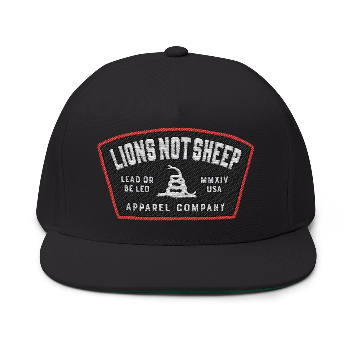 Lions Not Sheep &quot;Lead From the Front&quot; Flat Bill Hat