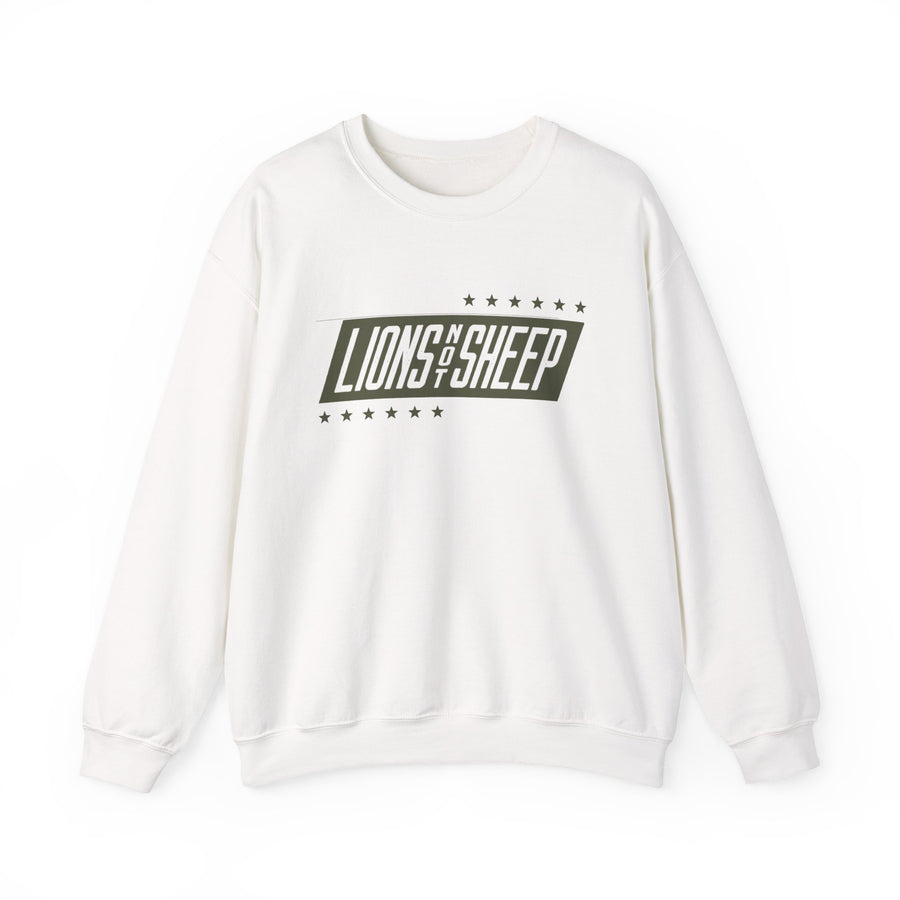 Lions Not Sheep "Brigade" Unisex Crewneck Sweatshirt
