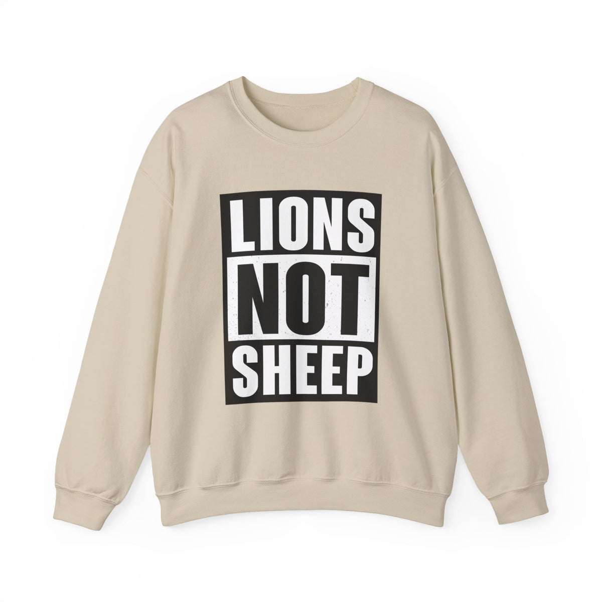 Lions Not Sheep "Straight Outta" Unisex Crewneck Sweatshirt