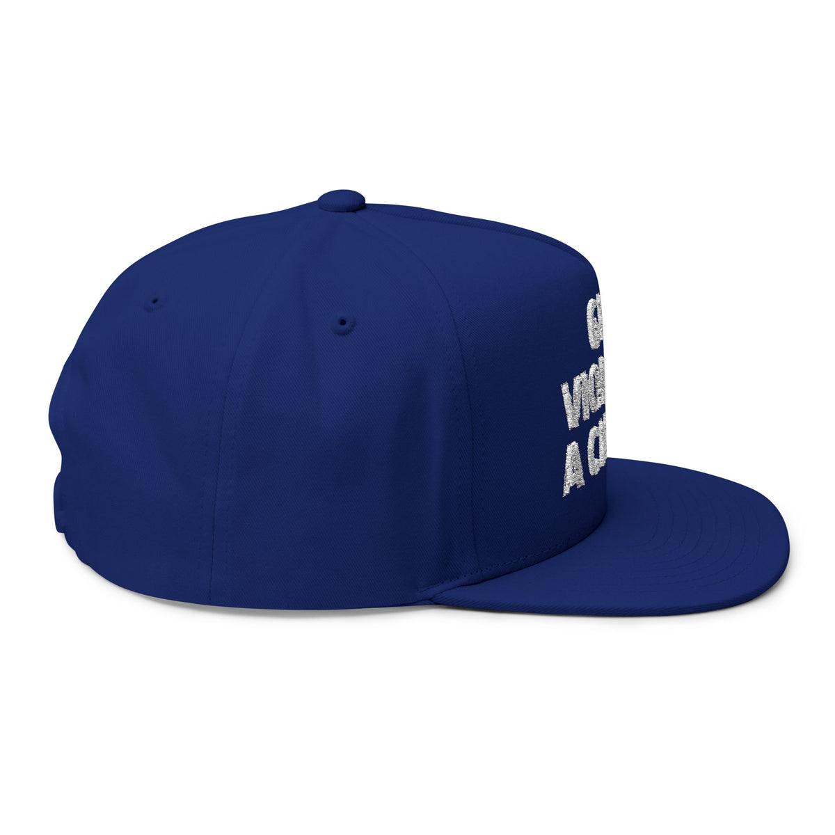 Lions Not Sheep &quot;Give Violence A Chance&quot; Flat Bill Hat - Dark Version