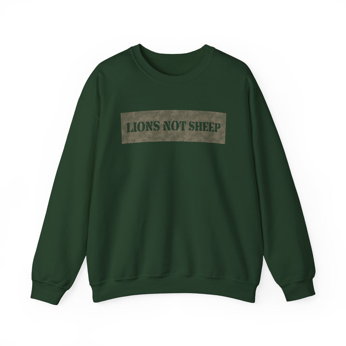 Lions Not Sheep "Gunner" Unisex Crewneck Sweatshirt