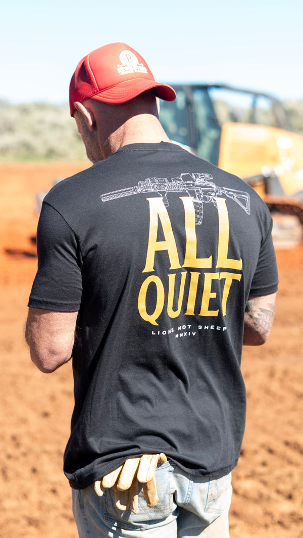 Lions Not Sheep "All Quiet" Tee