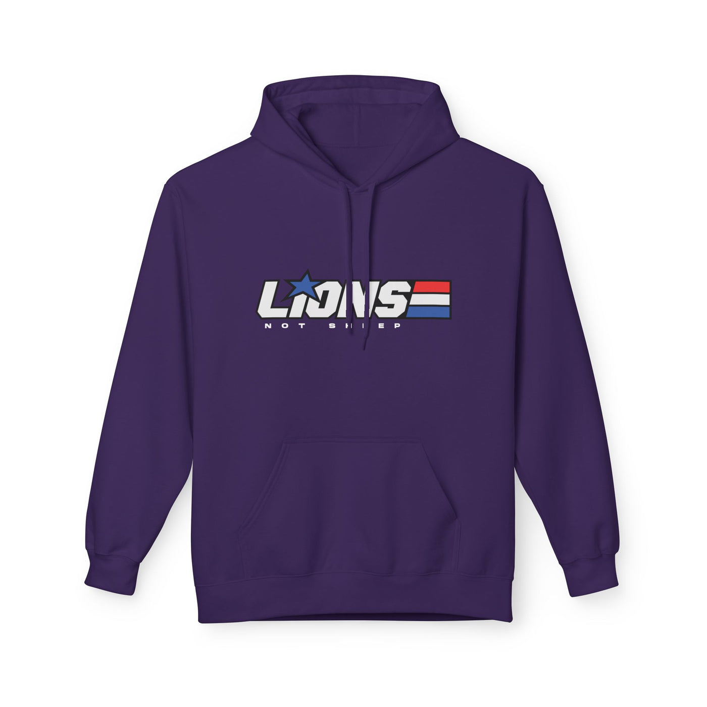 Lions Not Sheep "American Hero" Softstyle Fleece Hoodie