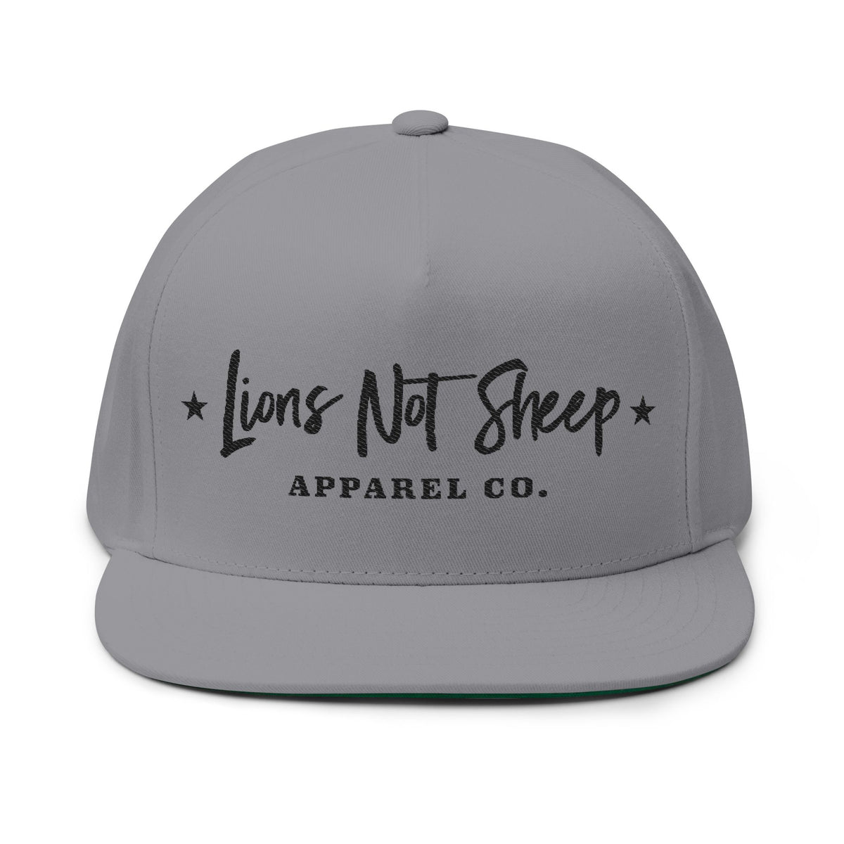 Lions Not Sheep &quot;Apparel Co.&quot; Flat Bill Hat - Light Version