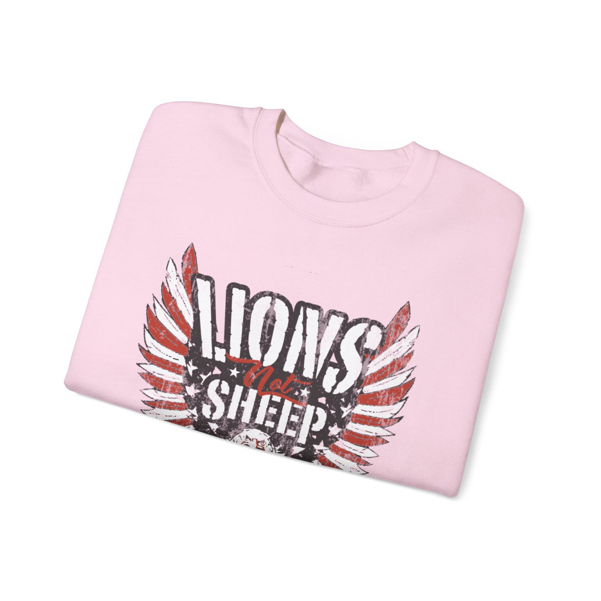 Lions Not Sheep "America" Unisex Crewneck Sweatshirt