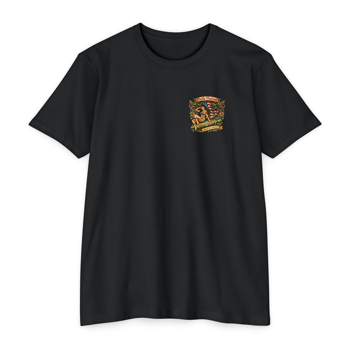 Lions Not Sheep "Pretty Payload" Tee
