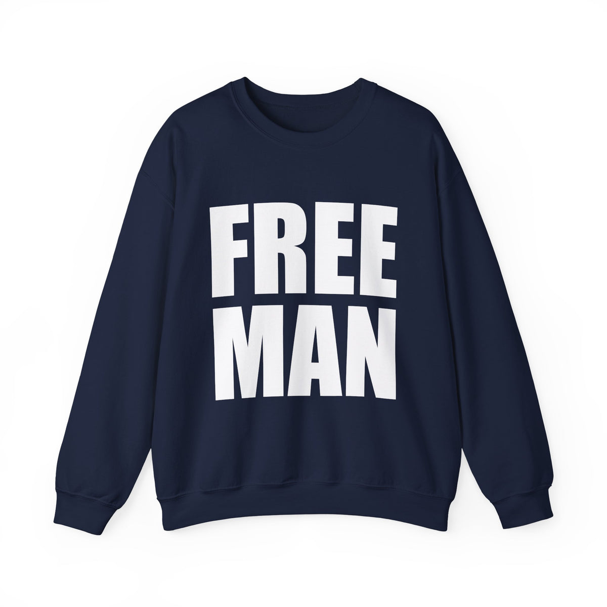 Lions Not Sheep "Free Man" Unisex Crewneck Sweatshirt