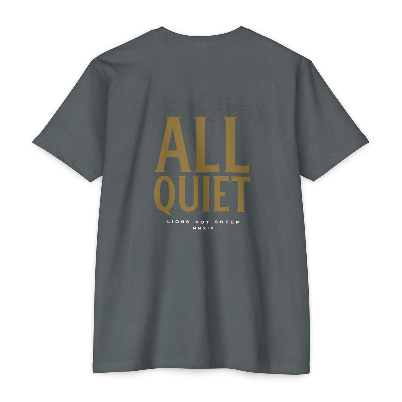 Lions Not Sheep "All Quiet" Tee