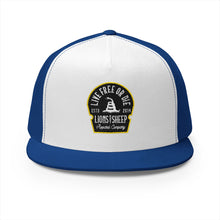 Lions Not Sheep "Live Free or Die" 5 Panel Trucker Hat Old
