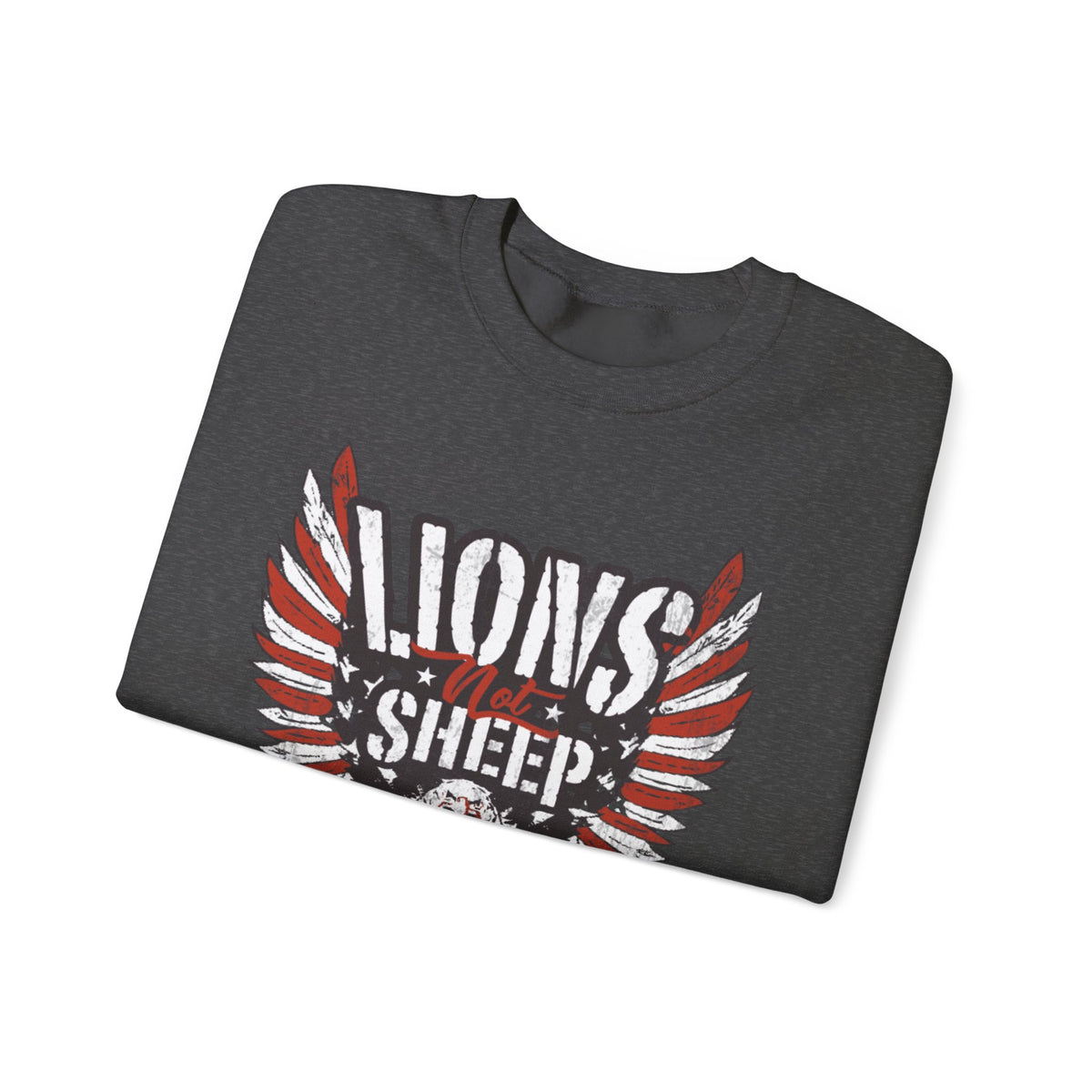 Lions Not Sheep "America" Unisex Crewneck Sweatshirt